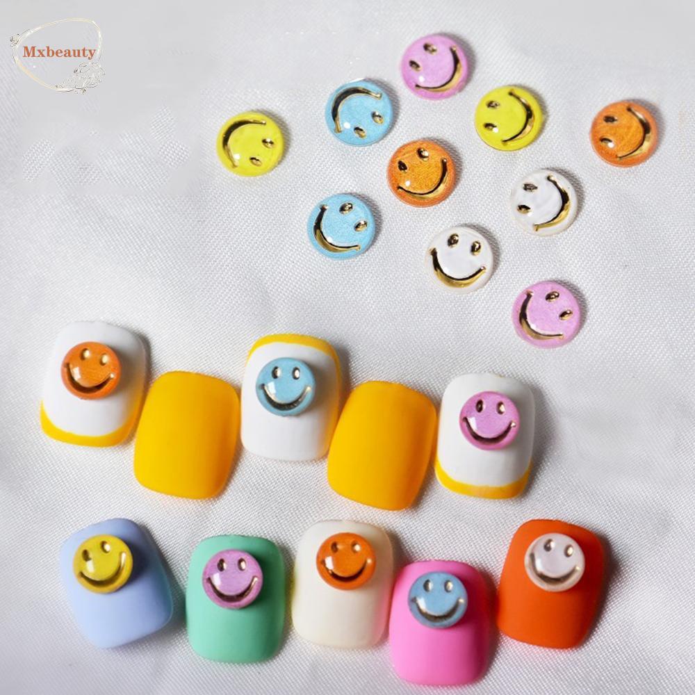 Mxbeauty Hiasan Kuku 3d Diy Warna-Warni Model Jepang Untuk Nail Art