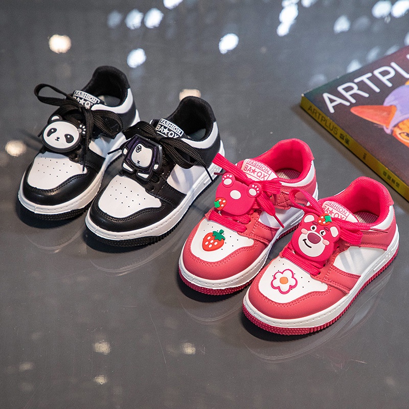 GROSIRTAS LV0289 Sepatu Sneakers Anak Motif Animal AB Casual Import Premium Quality Sepatu  Fashion Anak Perempuan Kekinian