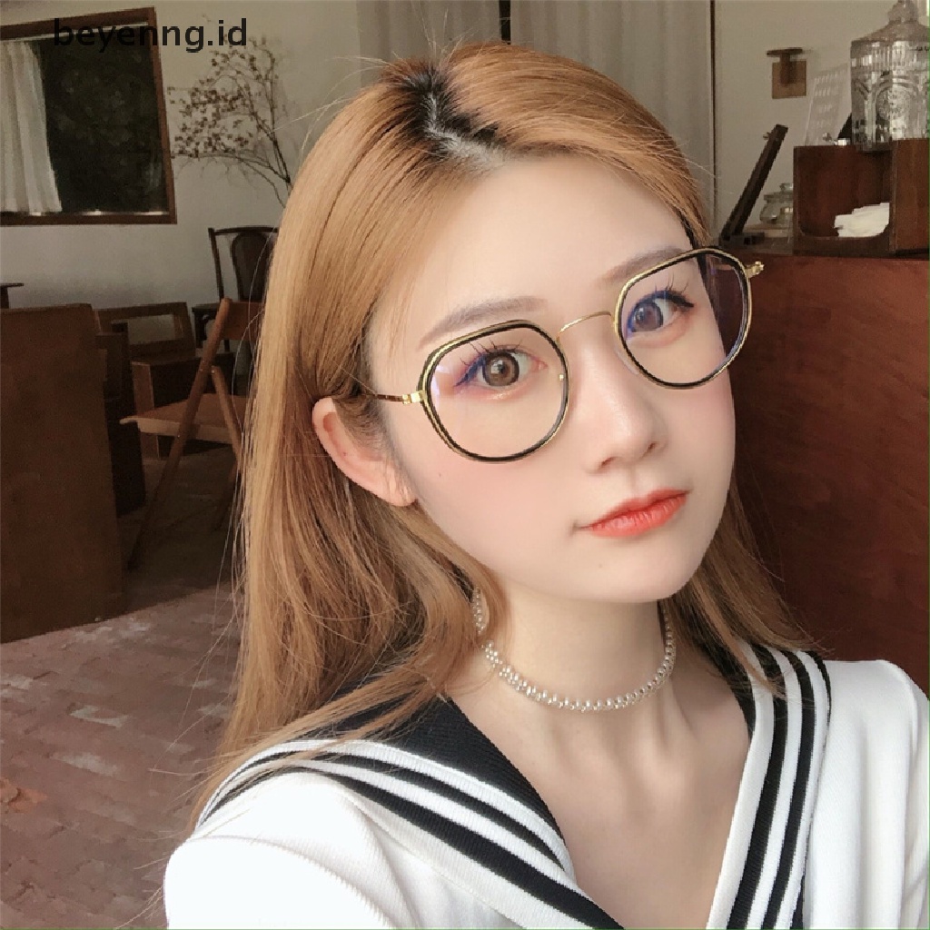 Beyen Kacamata Hitam ANTI BLUE LIGHT CLEAR Komputer EYEGLASES FASHION RETRO FASHION ID