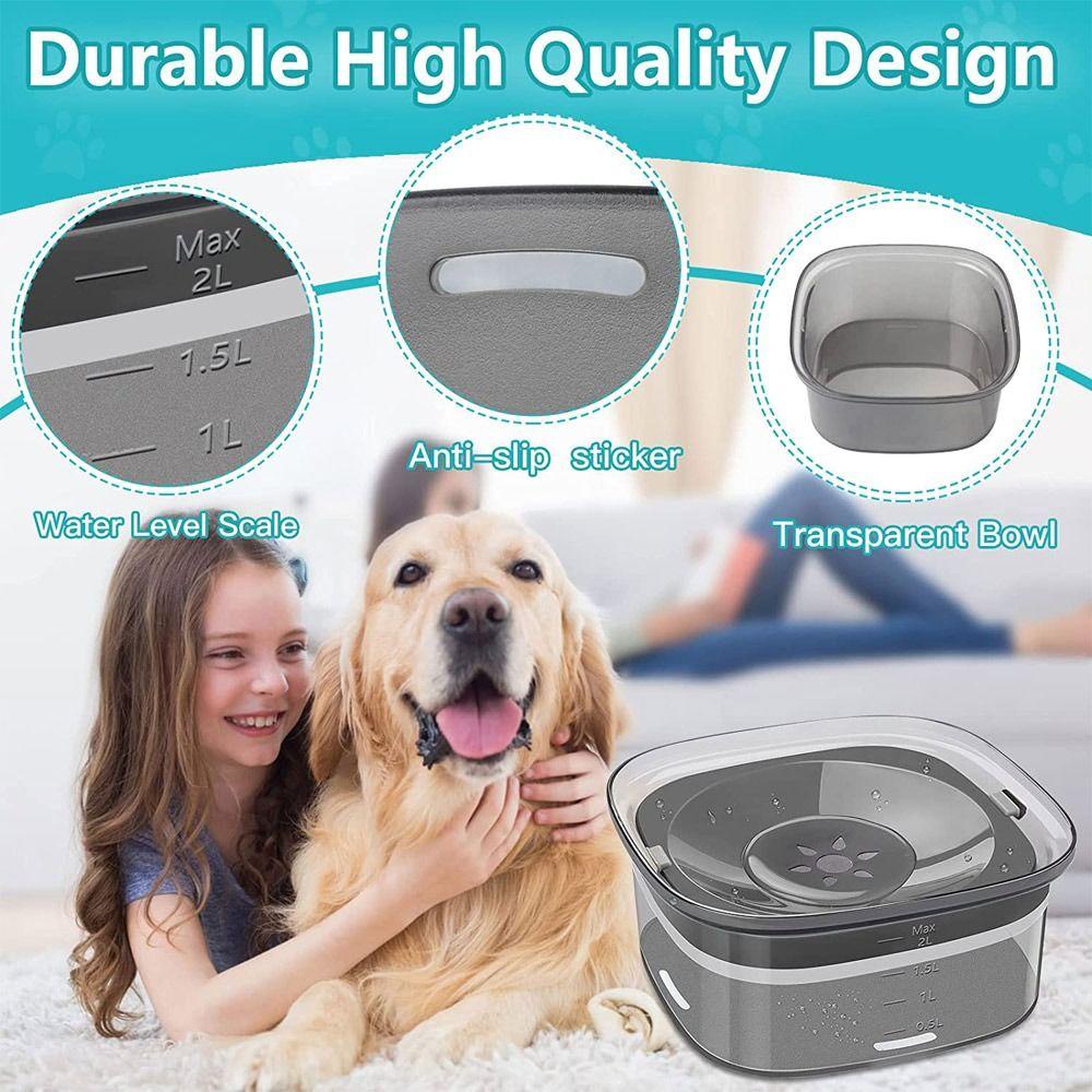 Chookyy Dog Water Bowl Portable Anti Tumpah Bukan Sprinkler Tempat Air