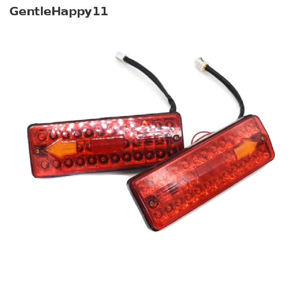 Gentlehappy Lampu Ekor Belakang LED DC 12V Rem Sein Lampu Mundur Untuk Elektrik-Tricycle id