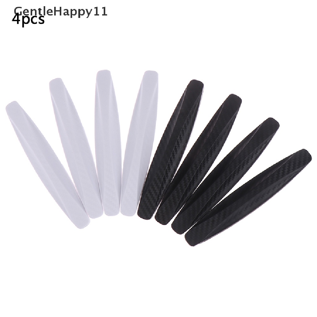 Gentlehappy 4/PCS Pelindung Pintu Mobil Soft Guard Edge Corner Buffer Moulding Protection Strip id