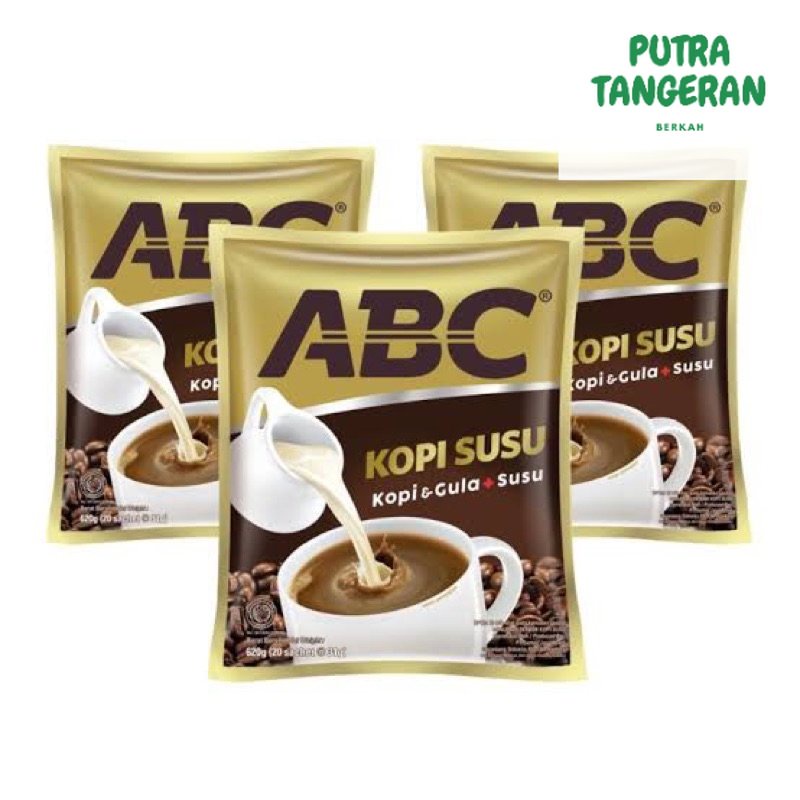 

KOPI ABC KOPI SUSU SACHET 31GRAM RENCENG ( ISI 10)