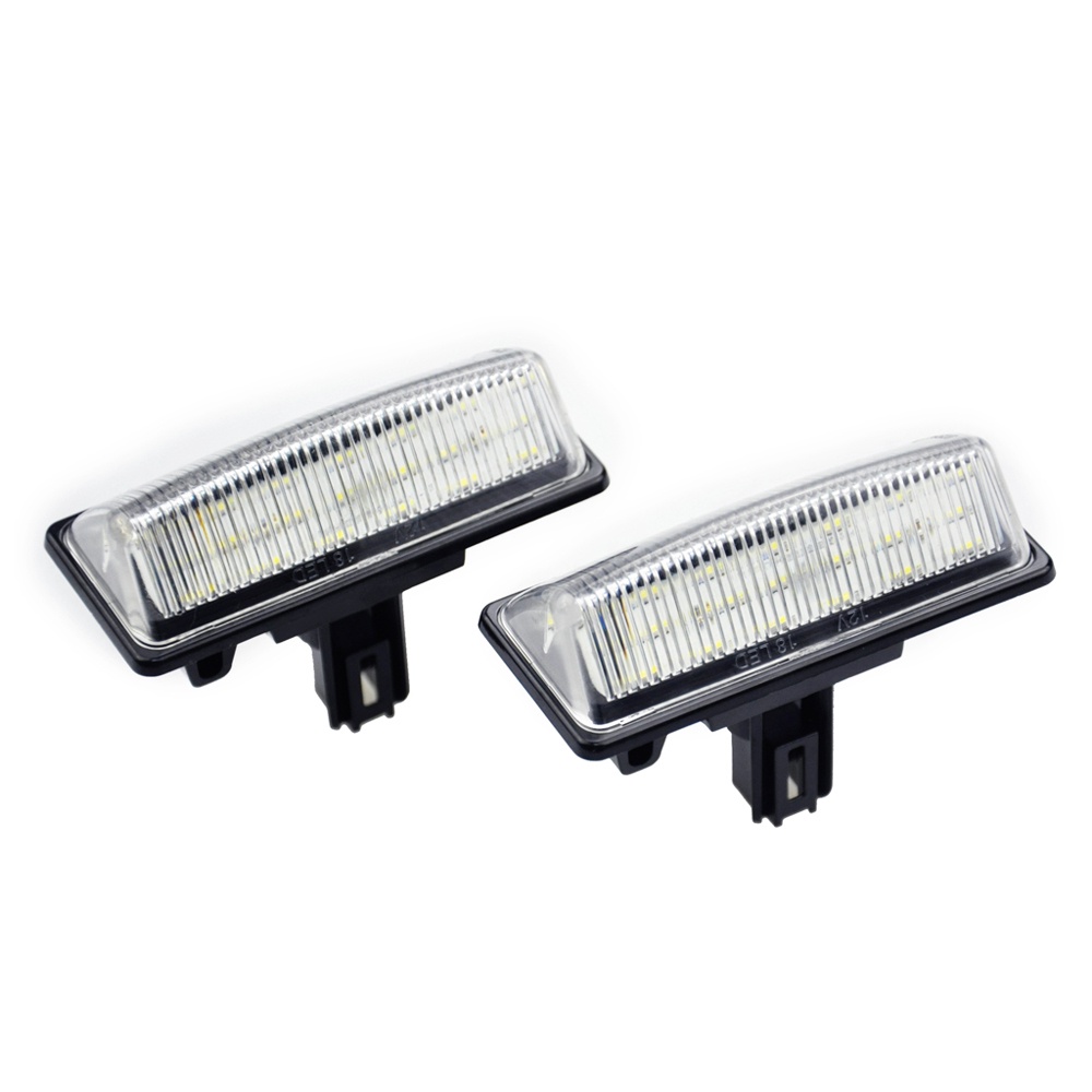 2pcs Lampu Plat Nomor LED Plat Lampu Untuk Nissan Teana Tidda Altima JX35 Pathfinder Quest Sentra NV350 Pulsar Sunny Sylphy