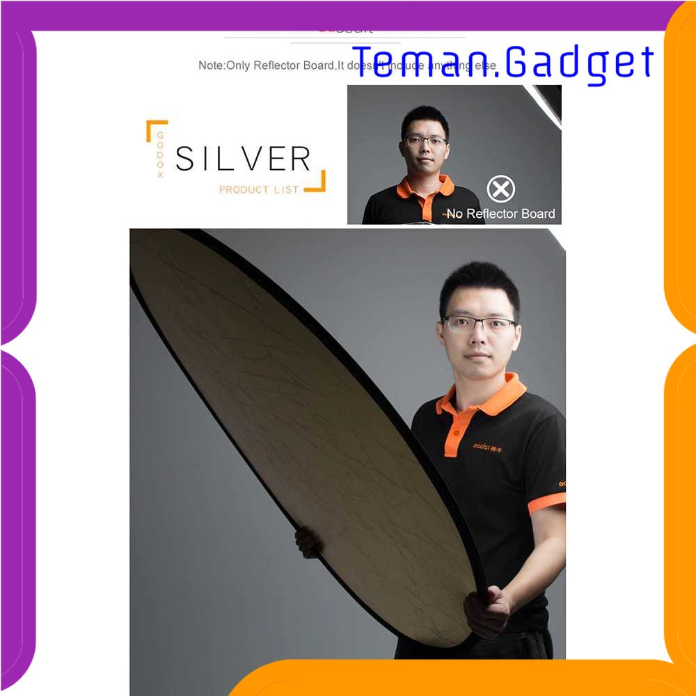 TG - KMR Godox Reflektor Cahaya Studio Foto 5 in 1 110cm - RFT-05