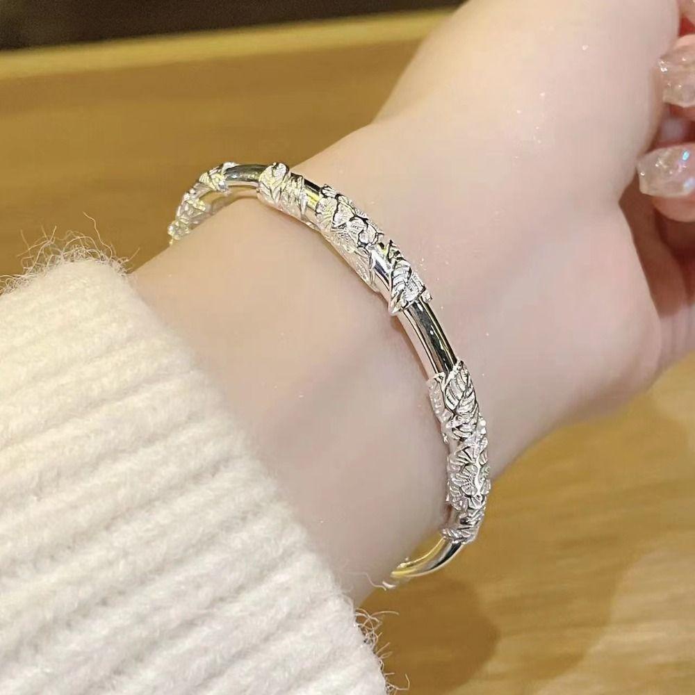 Mxbeauty Wanita Bangle Fashion Indah Pesta Perhiasan Mewah Manis Bell Vintage Fashion Jewelry