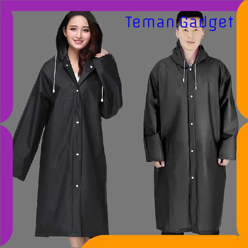 TG - OTO Rhodey Jas Hujan Portable Raincoat Poncho with Hood - TY876