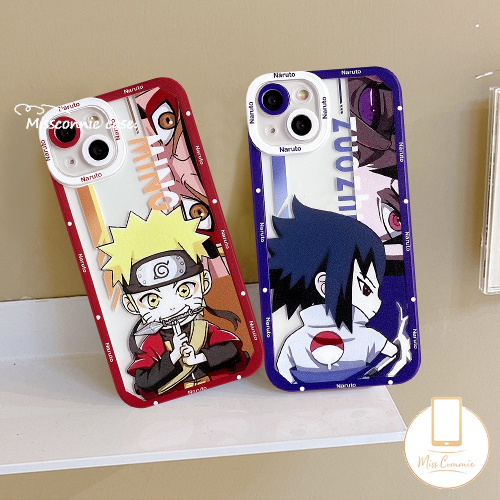 Casing Anime Hokage Uzumaki Naruto Uchiha Sasuke Infinix Hot11 9 10 11s 12play Hot 20 20s 8 11s 10 Lite 12i 10s Nfc Smart6 4 5plus Note 10 11 12 Pro 12 2023 12pro Soft Cover