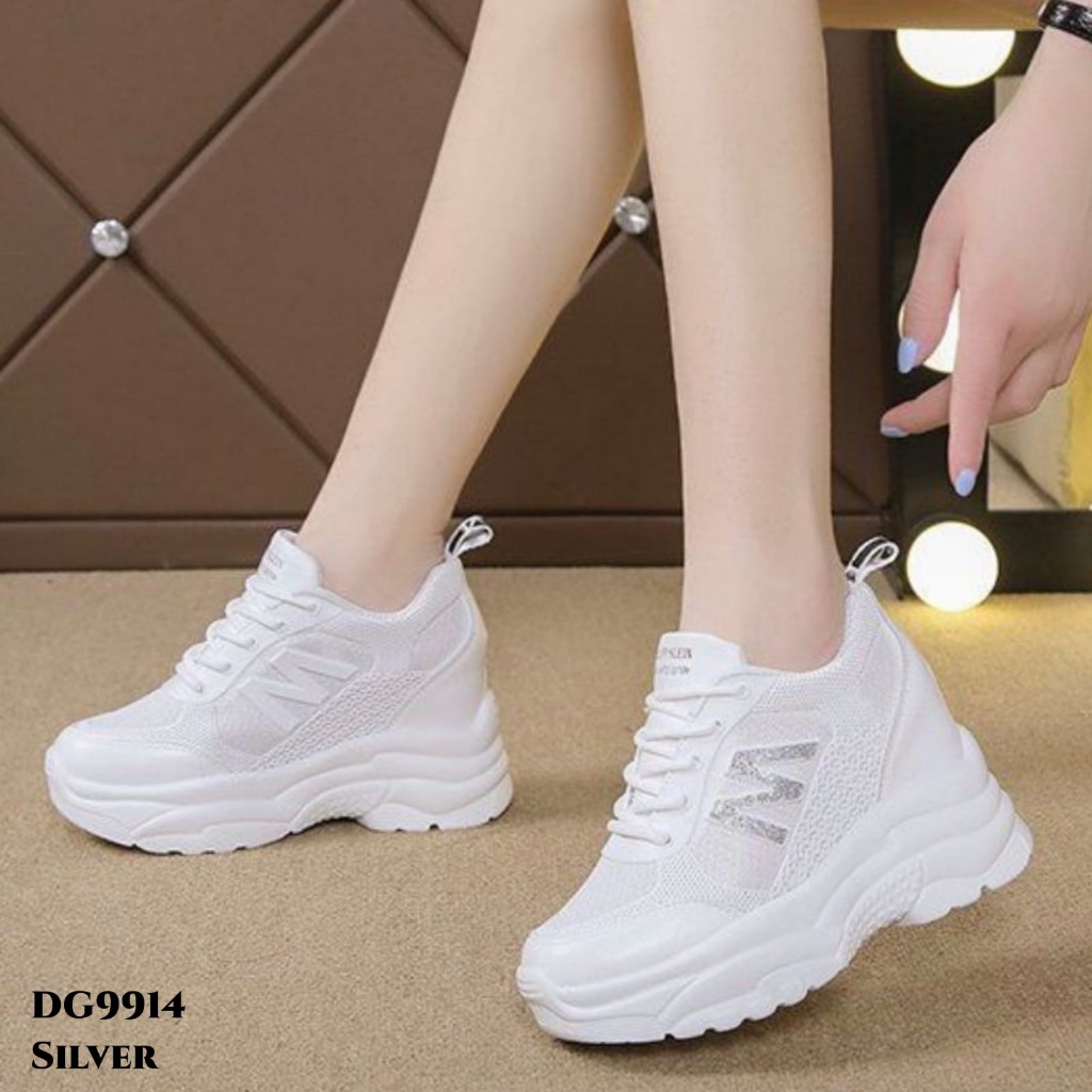 PRF Sneakers High Wedges Fashion Korea DG9914