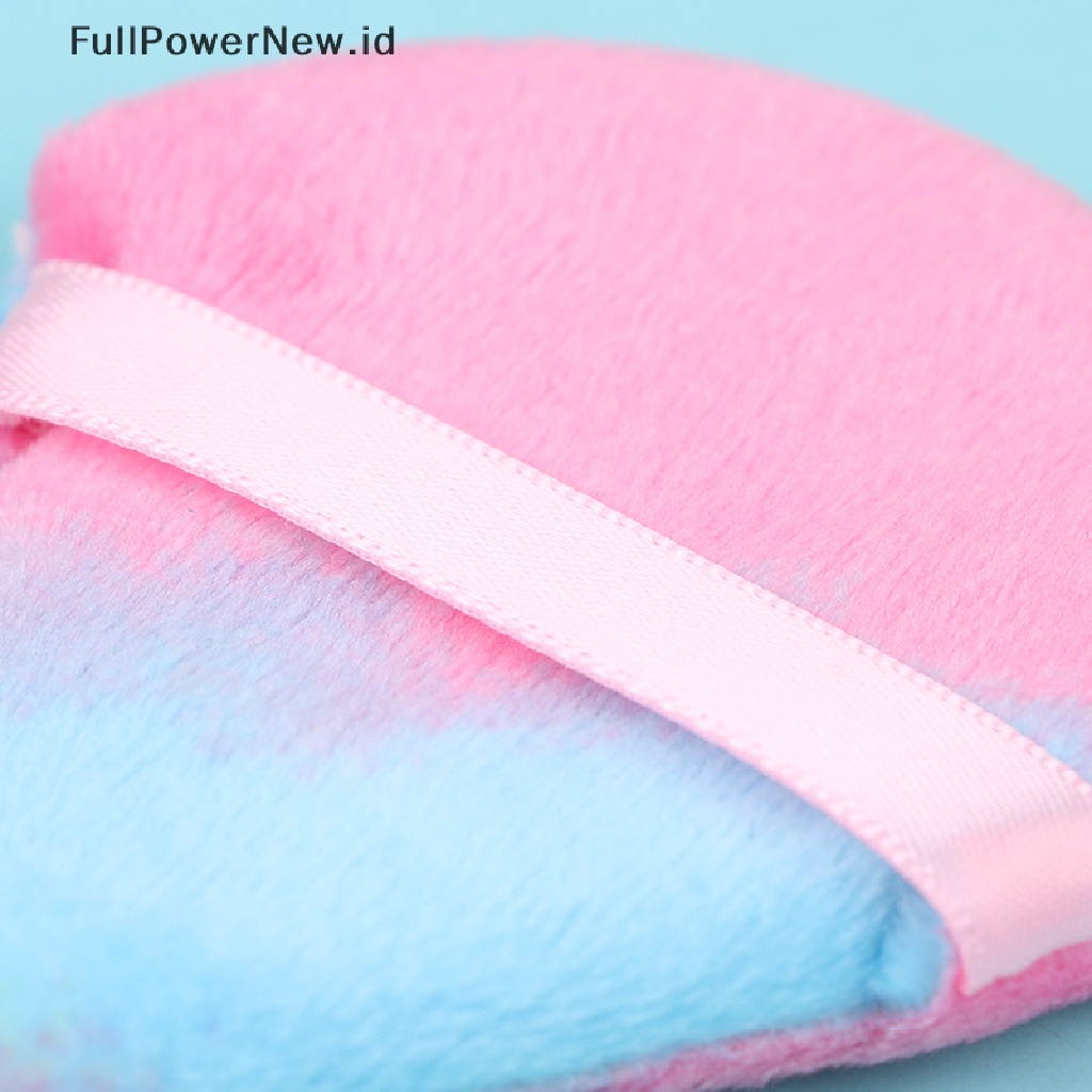 Power2/5pc Mini Segitiga Velvet Powder Puff Kecantikan Wajah Makeup Spons Lembut Cotton Pad ID