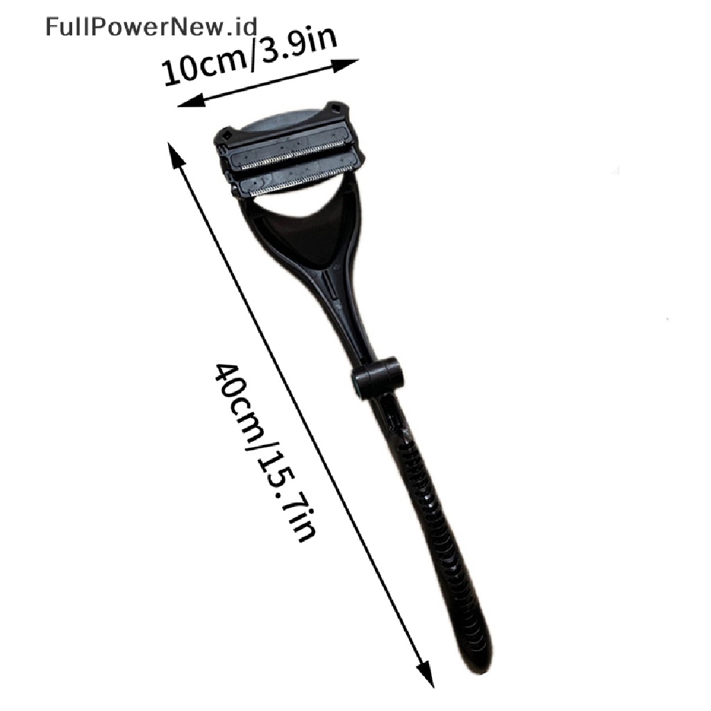 Power Penghilang Bulu Badan Pria Pencukur Punggung Elektrik Terbaik Razor Manscaping Trimmer ID