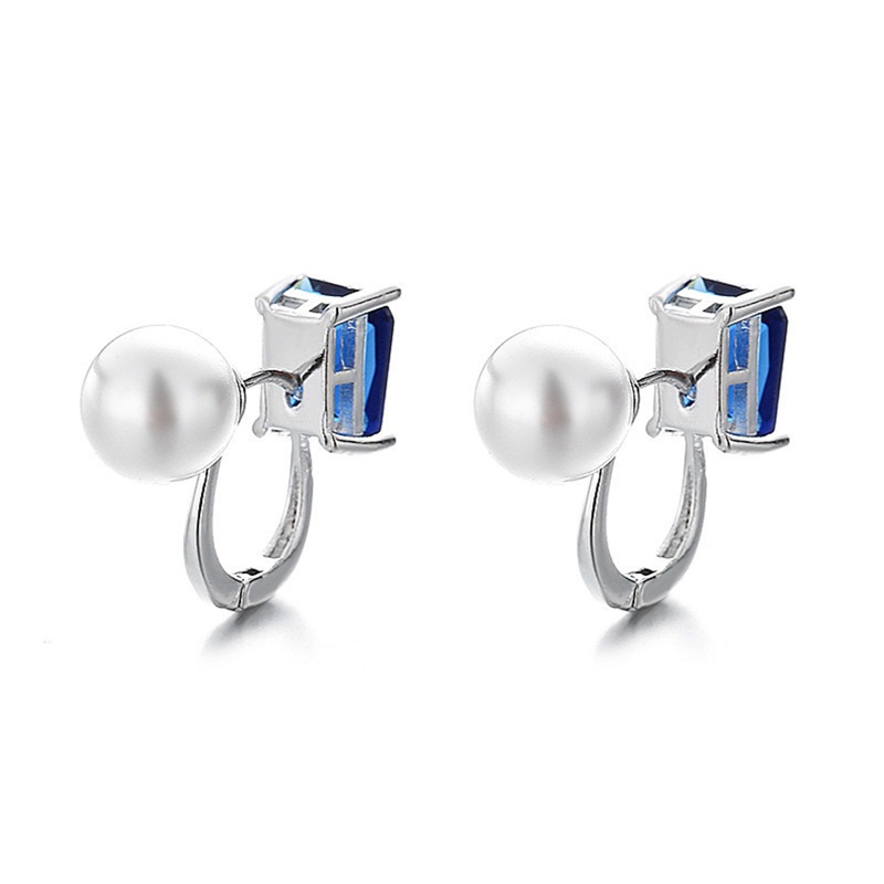 Aaa CZ Element Stud Earrings Untuk Vintage Anting Kristal Statement Wedding Wanita