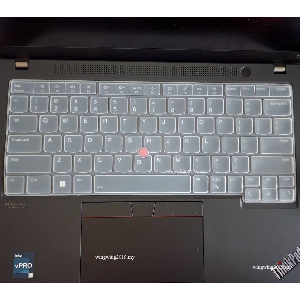 Pelindung Keyboard Lenovo Thinkpad T14 X1 Carbon 2022 Thinkpad L14 14 ''Inch Sarung Keyboard Silikon Case Anti Air Debu