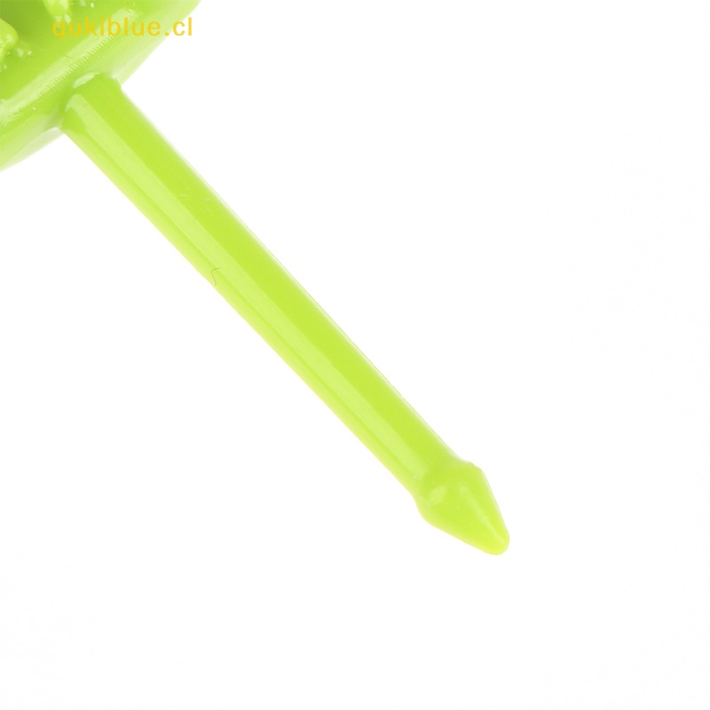 Qukiblue 8pcs Set Garpu Buah Hewan Kartun Mini Anak Snack Kue Dessert Stick Tusuk Gigi cl