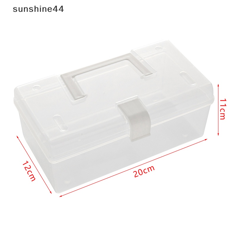 Sunshine Desk Organizer Tempat Kotak Penyimpanan Masker Holder Dengan Pegangan Kotak Serba Serbi Rumah Tangga ID