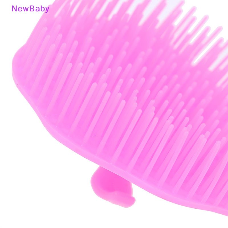 Newbaby 1X Keramas Cuci Rambut Sikat Pijat Kepala Scalp Massager Comb Scalp Shower Body ID
