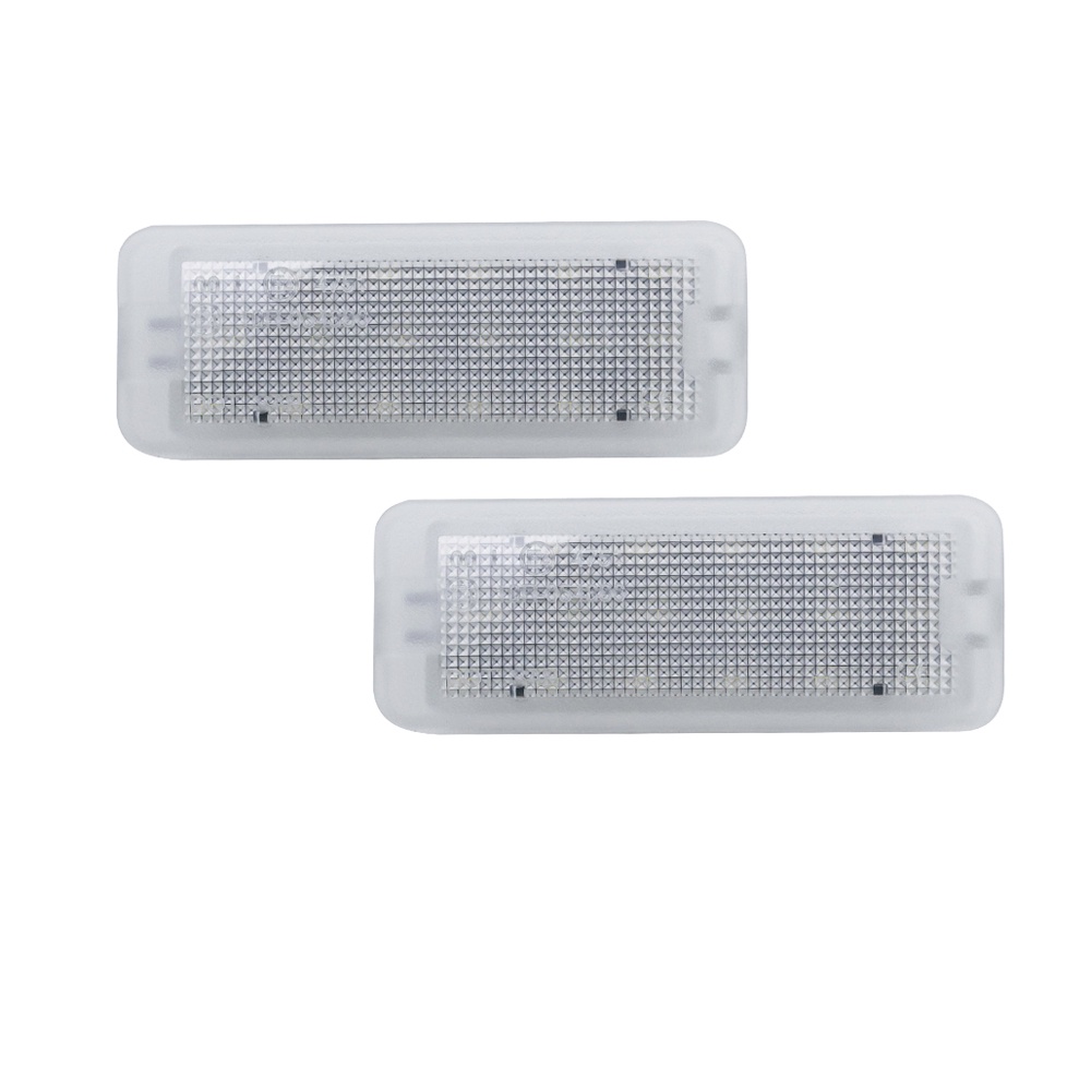 2pcs Putih LED Di Bawah Pintu Khusus Interior Footwell Light Luggage Trunk Light Untuk Land Rover Freelander 1998-2006