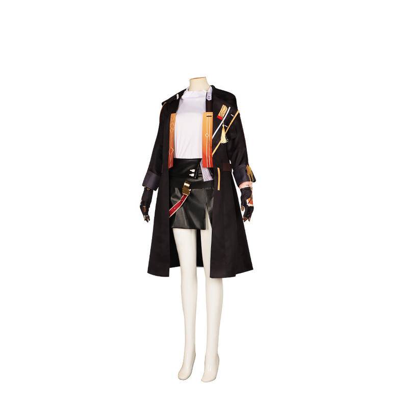 【Wetrose】 Ready Stock Honkai: Star Rail Game Cosplay Costume Trailblazer Stella Stelle Wanita Halloween Kostum Full Set