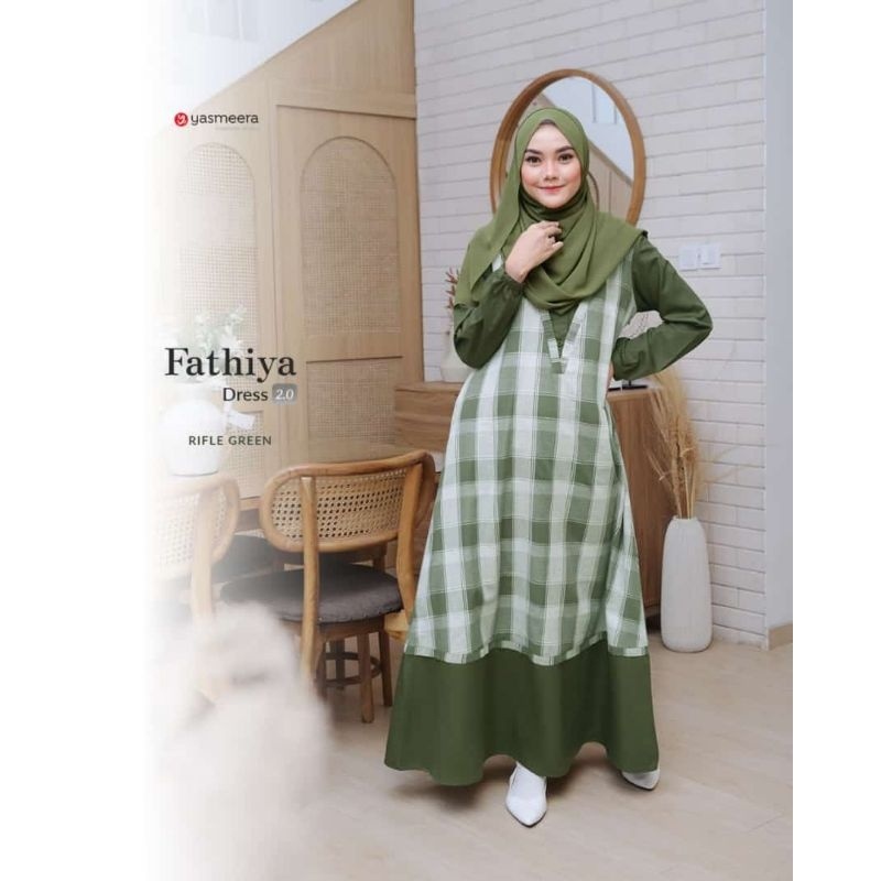 Baju Gamis Merk Yasmeera FATHIYA DRESS 2.0