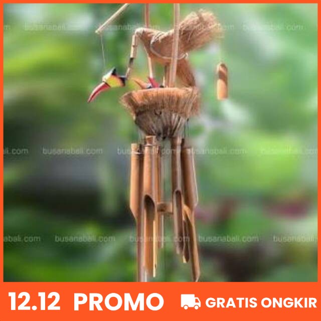 HIASAN TAMAN SUARA/HIASAN GANTUNGAN BURUNG/GANTUNGAN HIASAN BAMBU
