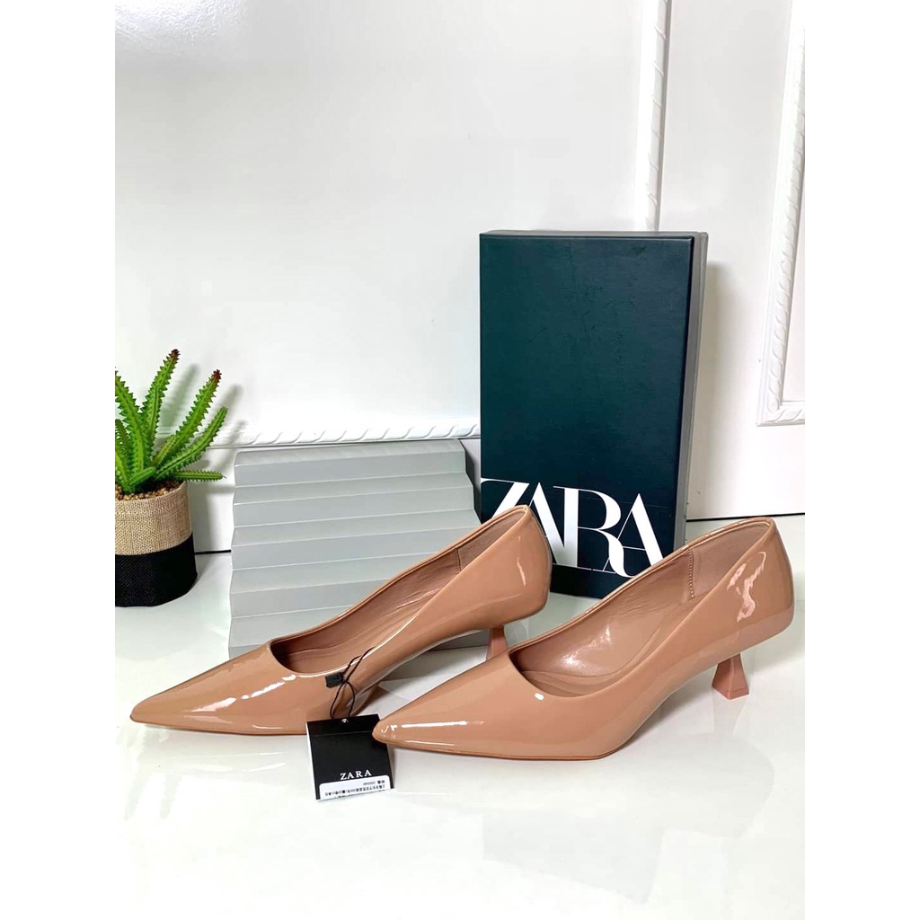 SEPATU WANITA ZS523 ELEGANT NUDE HIGH HEELS PREMIUM IMPORT