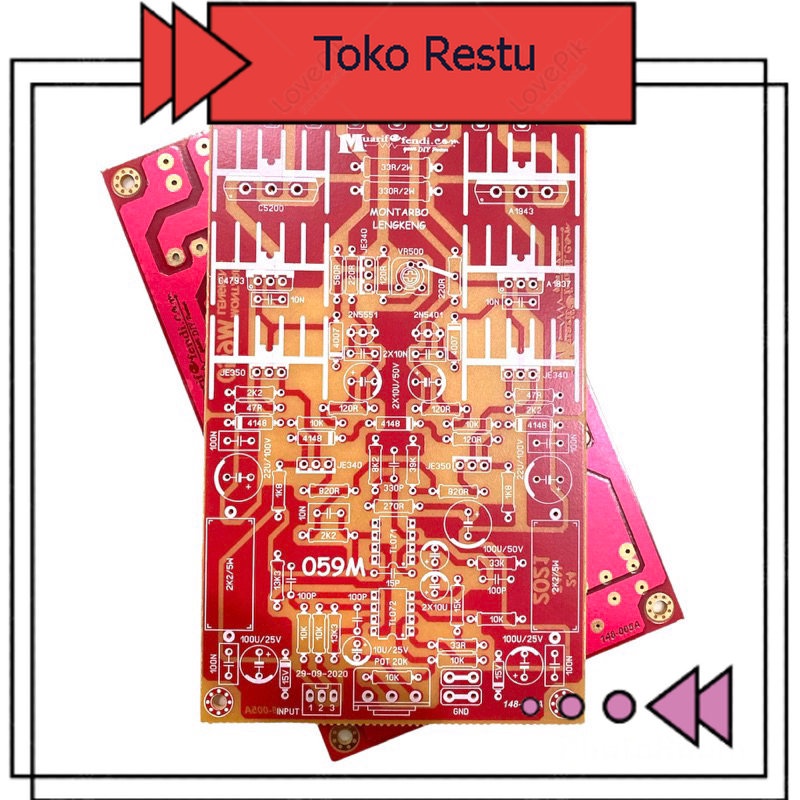 Pcb Driver Montarbo New Inbal OCP fiber fr4 Cuci Gudang