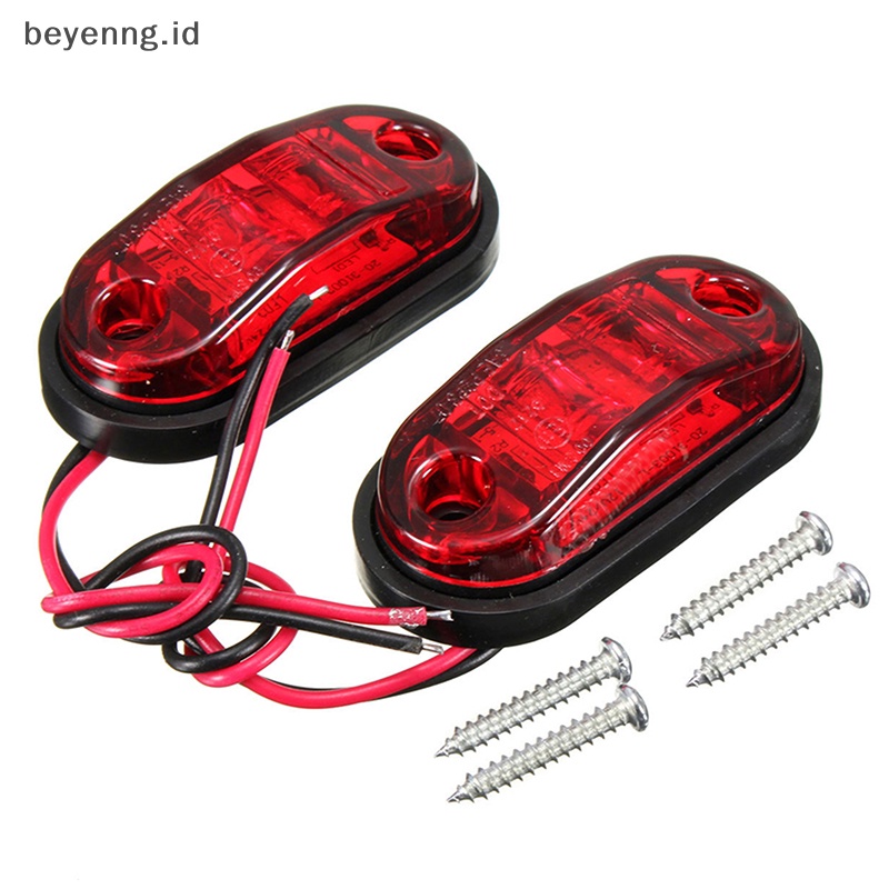 Beyen Warning Light LED Diode Light Oval Lampu LED Penanda Samping 12V 24V Truck Accessorie ID