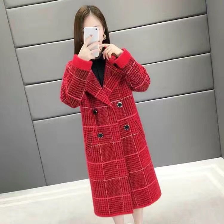 IMPORT BROADWAY WOMAN WINTER WOOLEN CASHMERE COAT KOREAN STYLE JAKET WANITA MUSIM DINGIN