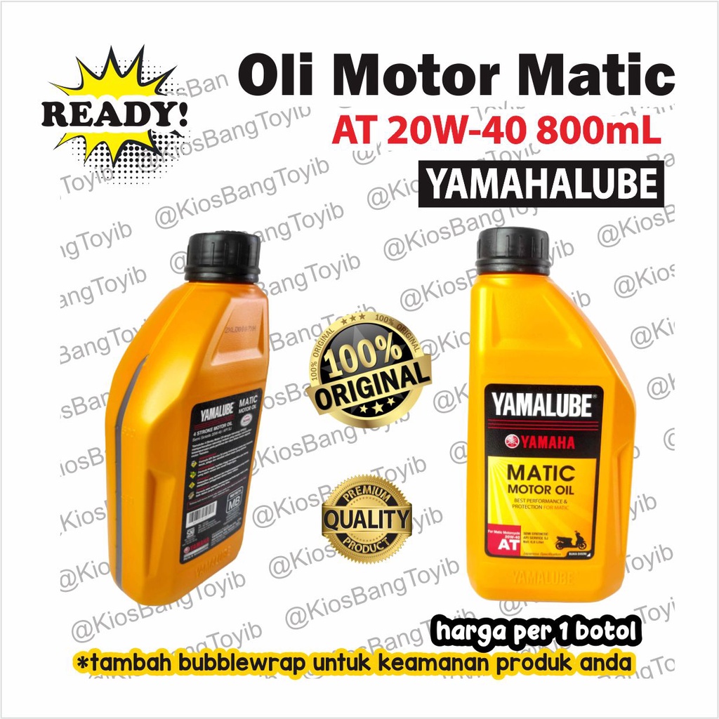 Oli Motor Matic Yamaha Yamalube ORI 20W 40 800mL 0.8L Engine Oil Matic