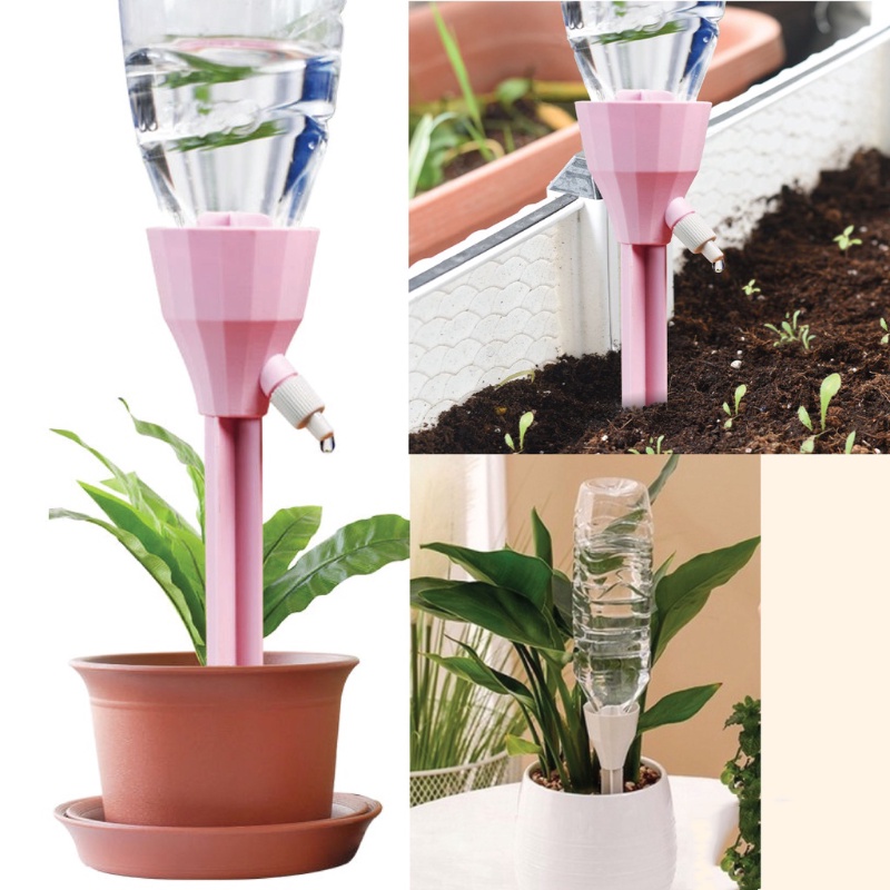 Tanaman Hijau Bunga Adjustable Dripper Air Otomatis/Alat Siram Biasa Untuk Tanaman Pot Indoor Outdoor/Sistem Irigasi Tetes Otomatis Alat Irigasi Taman Rumah