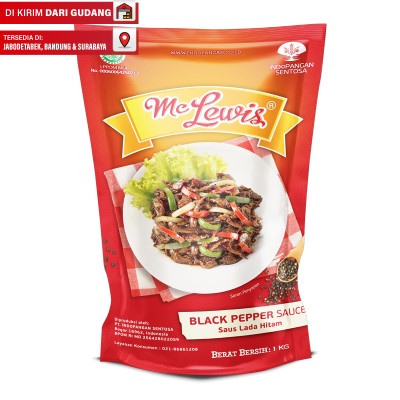 

McLewis Black Pepper Sauce 1 kg