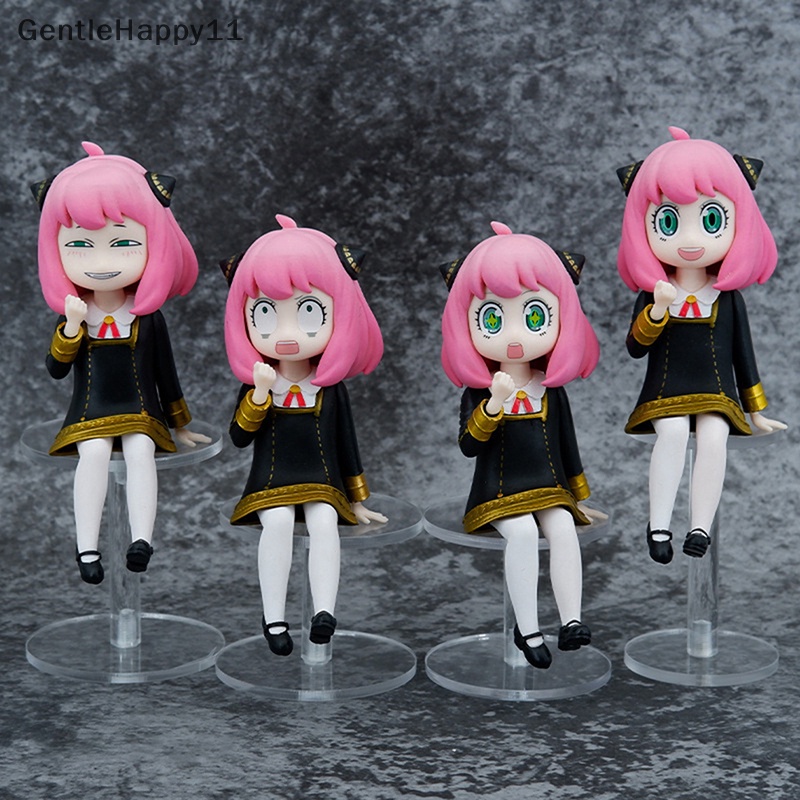 Gentlehappy 1Pc SPY X FAMILY Anya Forger Tokoh Anime Kawaii PVC Action Figure Ornamen Mainan id