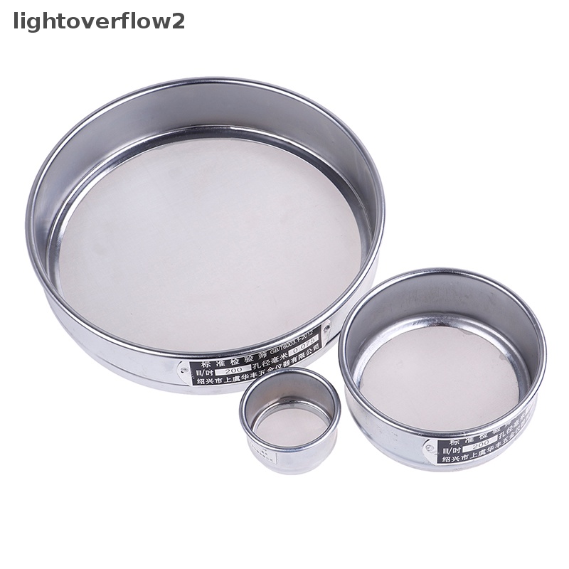 [lightoverflow2] 200mesh 0.074mm aperture stainless steel Tes Standar lab 5-20cm [ID]