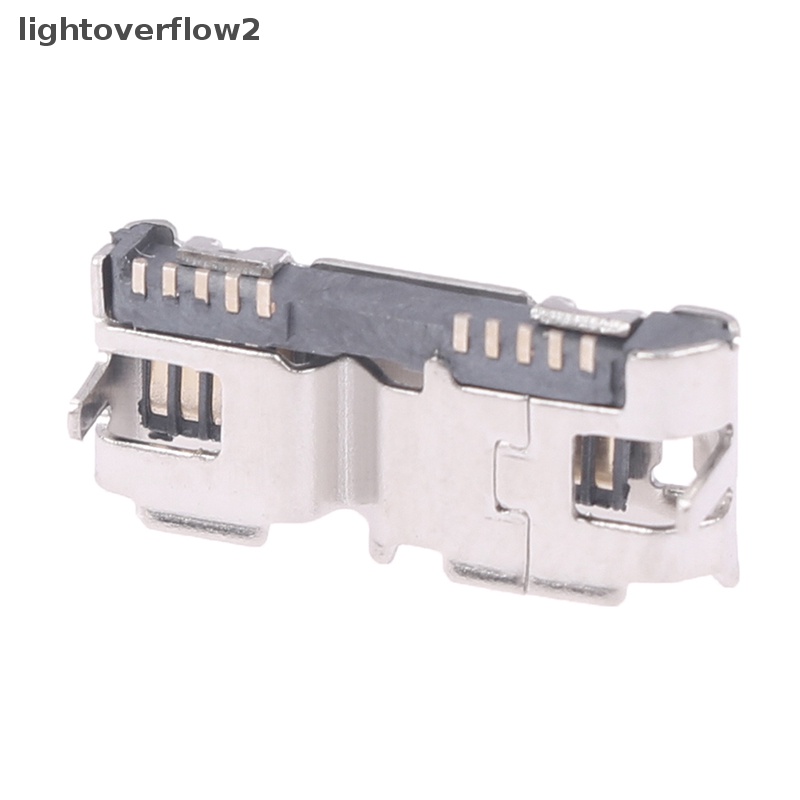 [lightoverflow2] 3pcs G42Y Micro USB 3.0 B Type SMT Female Socket Connector Untuk Hard Disk Drives Antarmuka Data [ID]