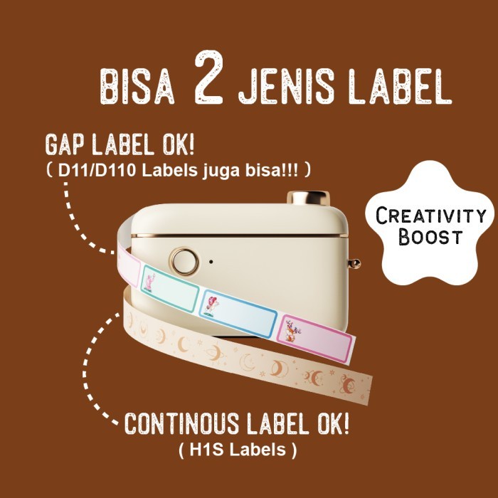

Label Sticker Niimbot H1S Only Thermal Continous Label