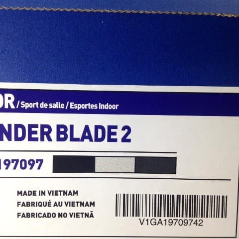 Sepatu Volley Mizuno Thunder Blade 2 Black Silver Dark