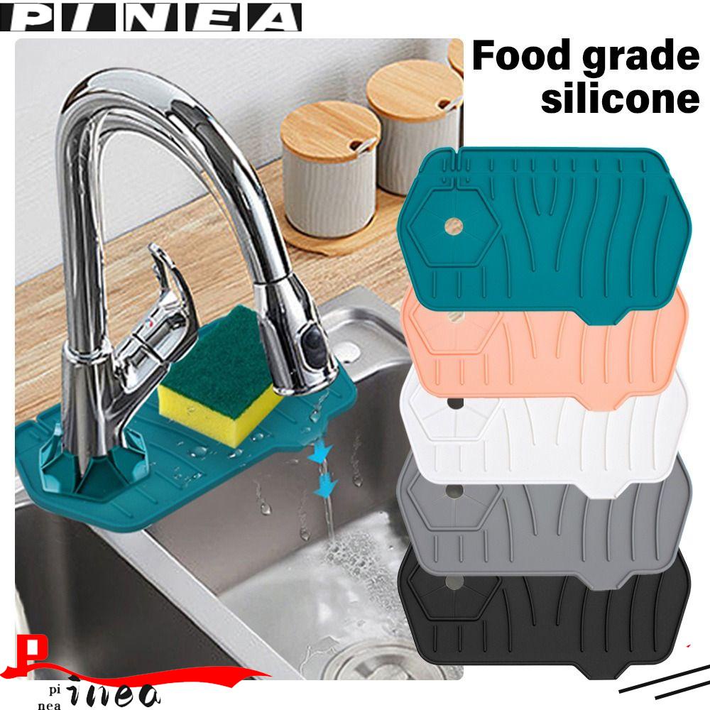 Piring Sabun Nanas Silikon Dengan Saluran Air Built-in Sikat Bibir Spons Botol Organizer Nampan Wastafel