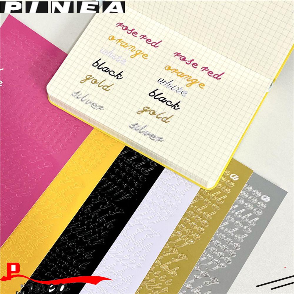 Stiker Nanas Craft Album Tulisan Tangan Idol Card Letters Diary Self Adhesive Stiker Hias