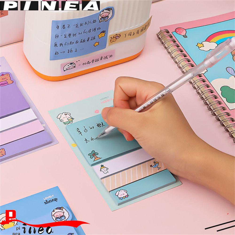 Nanas 80lembar Sticky Notes Perlengkapan Sekolah Kartun N Kali Animal Stationery Planner Stiker