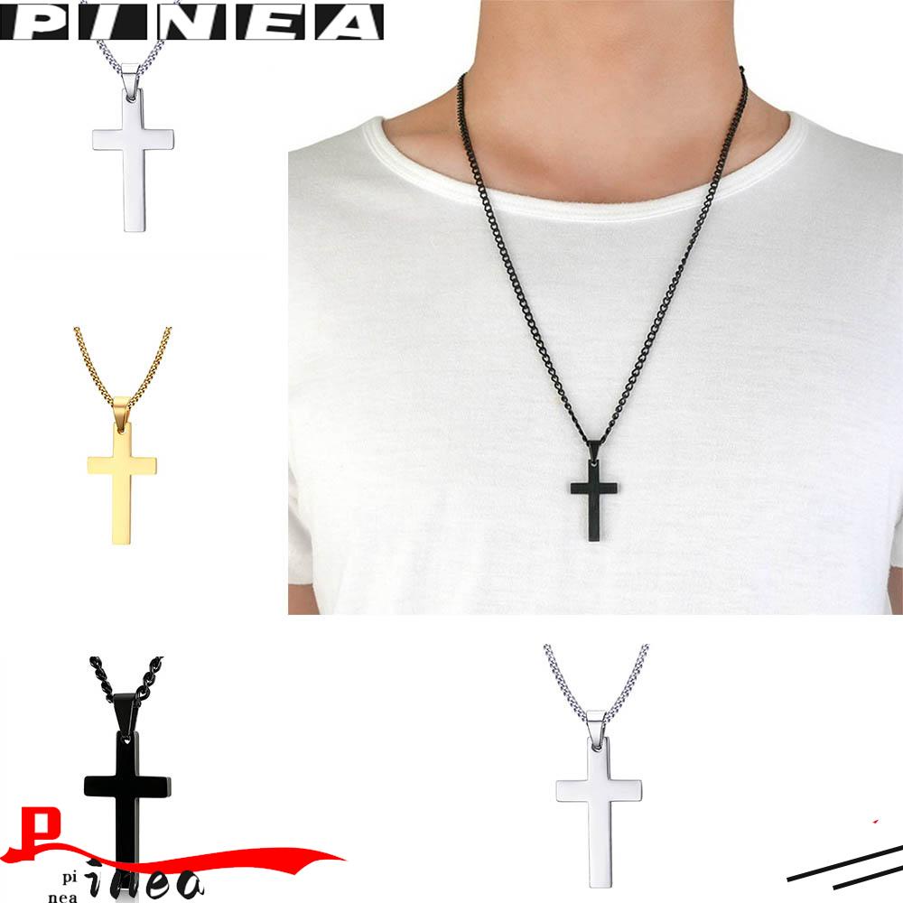 Kalung Pria Nanas Fashion Lapis Emas/Perak Statement Anti Karat