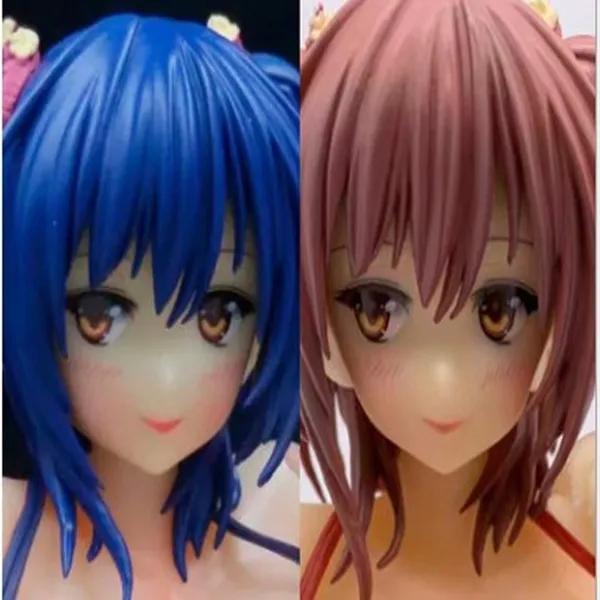 Figure Comic Hot Milk Cover Girl PVC ANIME 1/4 Sitting FULL CAST OFF