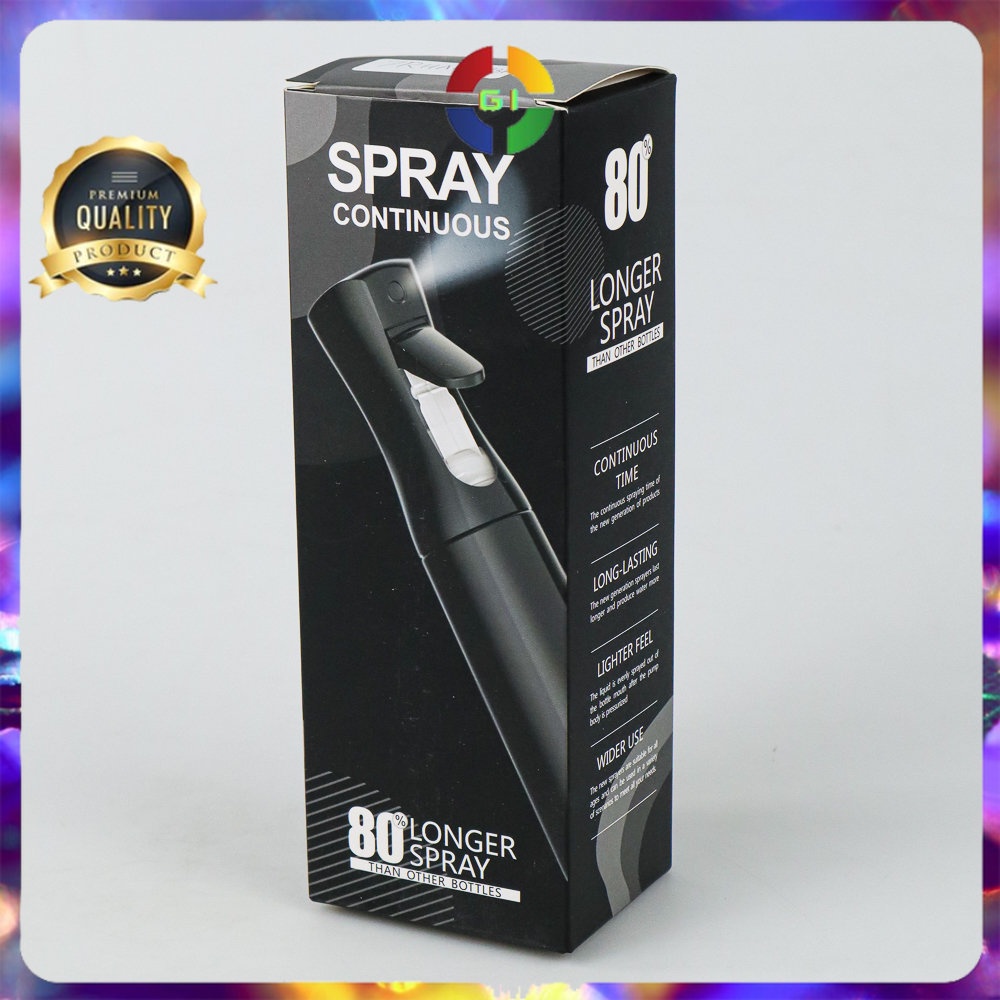 Botol Spray Semprotan Tanaman Disinfektan Serbaguna Flairosol 200 ML - YG-15/20/30/50 - Black