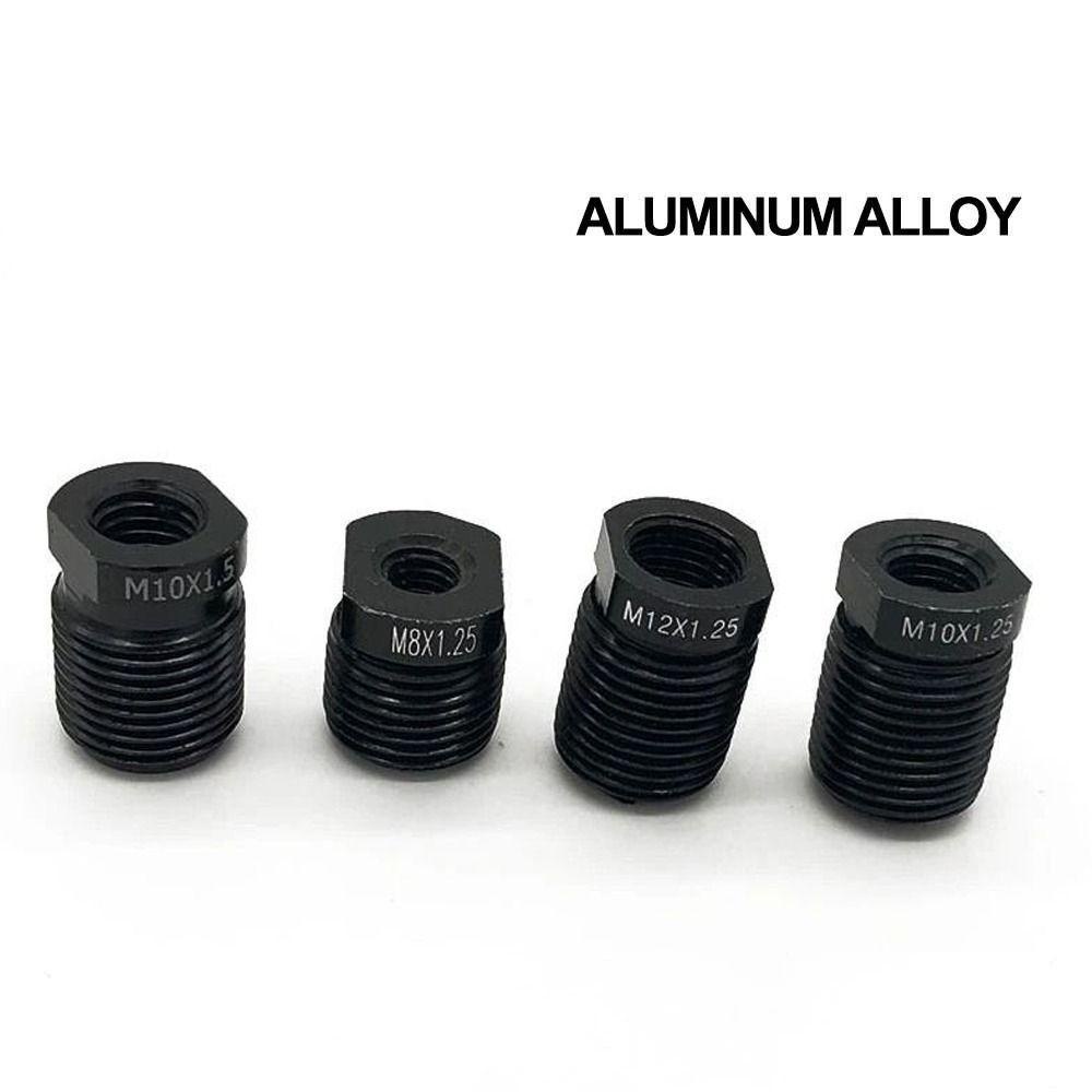 Adapter Knob Pemindah AUGUSTINA Aksesoris Otomatis Universal M8 M10 M12 M10*1.25 M8*1.25 Knob Shifter Aluminium Alloy