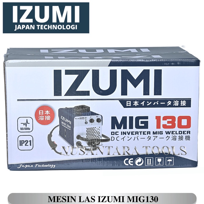Mesin Las MIG IZUMI / Travo Las IZUMI MIG-130 / Inverter MIG 130A