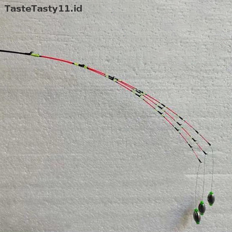 Tastetasty 45cm HalfTitanium Alloy Raft Tip Repair Refit Replacement Night Fishing Fleksibel Rod Tip Fishing Tackle Pole Aksesoris.