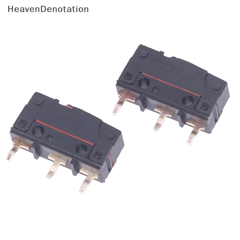 [HeavenDenotation] 2pcs Micro Switch D2SW-P2D Limit Travel Switch Tahan Air Dan Debu HDV