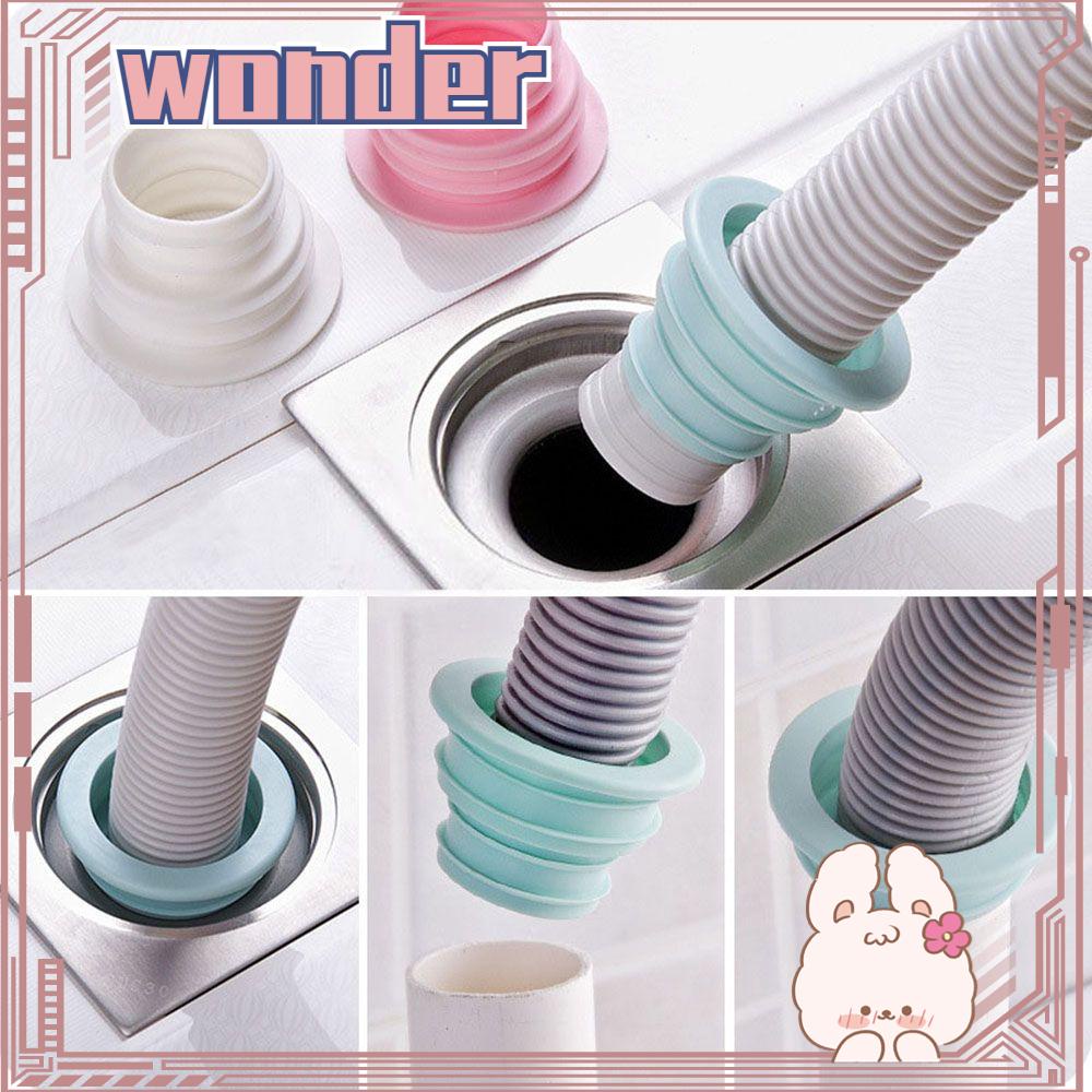 Wonder Cincin Segel Pipa Selokan Konektor Pipa Rumah Tangga Telescopic Insect Proof Sealing Cover