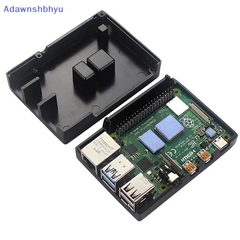 Adhyu Untuk GeeekPi Raspberry Pi 4klip Casing Aluminium Dengan Heatsink Kipas Untuk Pi 4B ID