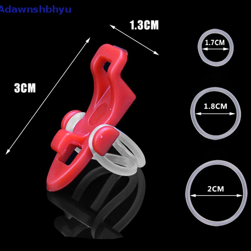 Adhyu Pengait Pancing Portabel Keeper Lure Bait Holder Dengan Cincin Karet Untuk Memancing ID