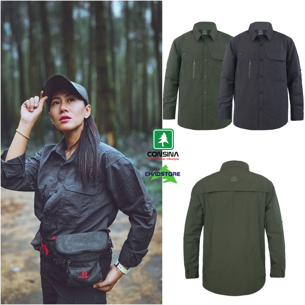 Kemeja Outdoor Consina Monserrate Baju PDL Lapangan